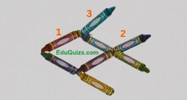 answer Move three crayons to change the direction in which the fish is swimming