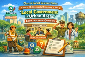 Class 6 Social Science Civics Chapter 12 – Grassroots Democracy: Part 3 Local Government in Urban Areas - Extra Important Questions