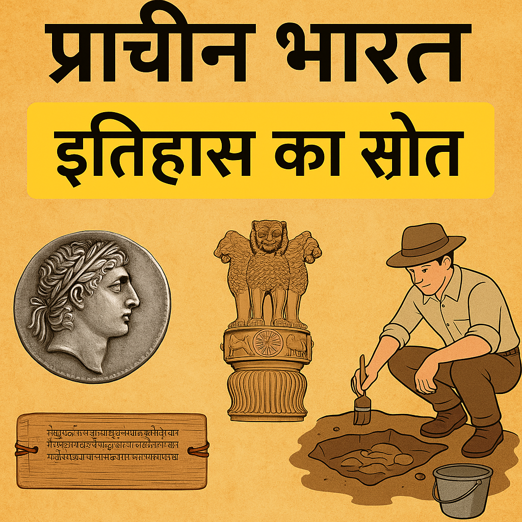 प्राचीन भारत के इतिहास का स्रोत (Sources of Ancient Indian History)