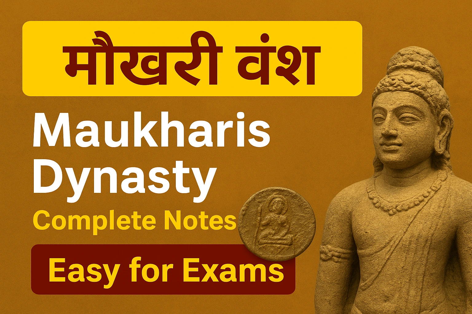 मौखरी वंश (Maukharis Dynasty) – विस्तृत अध्ययन - Complete Notes ...