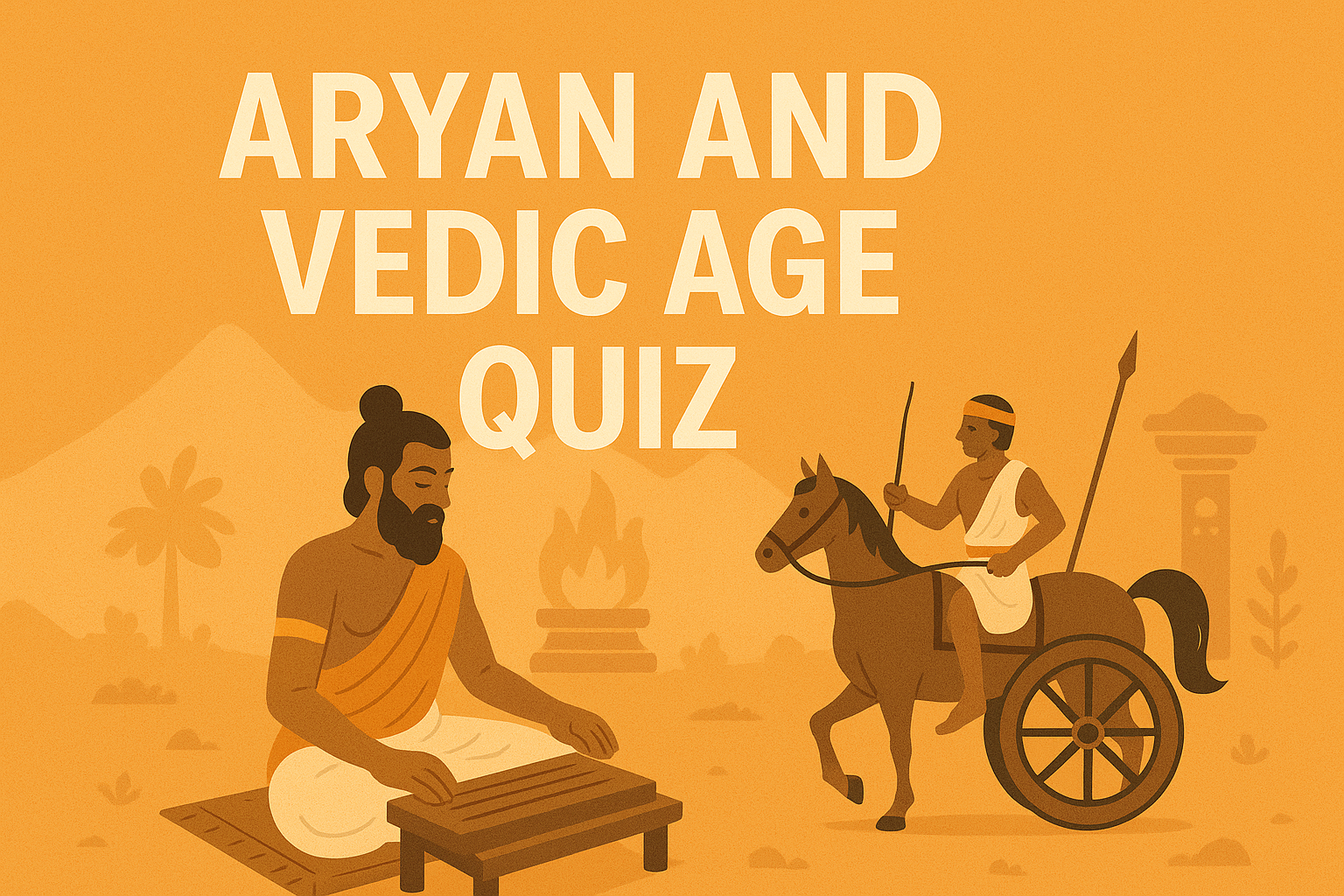 Aryan and Vedic Age Quiz in Hindi