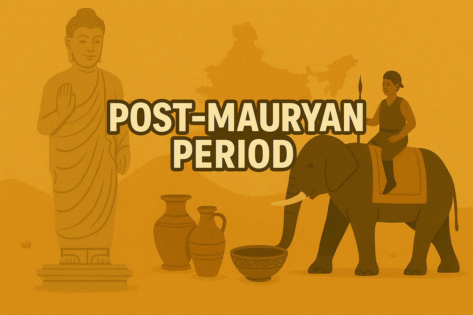 Post-Mauryan Empire Notes for Students & Exams